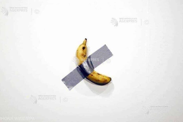 O banana vândută cu suma de 120.000 de dolari 0b5628bd3e9e7003ed76011171aa5a51