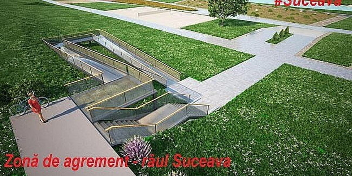 2,6 milioane euro pentru o zona de agrement în lunca râului Suceava