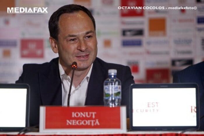 Ionuț Negoiță, patron Dinamo: 7380860 mediafax foto octavian cocolos