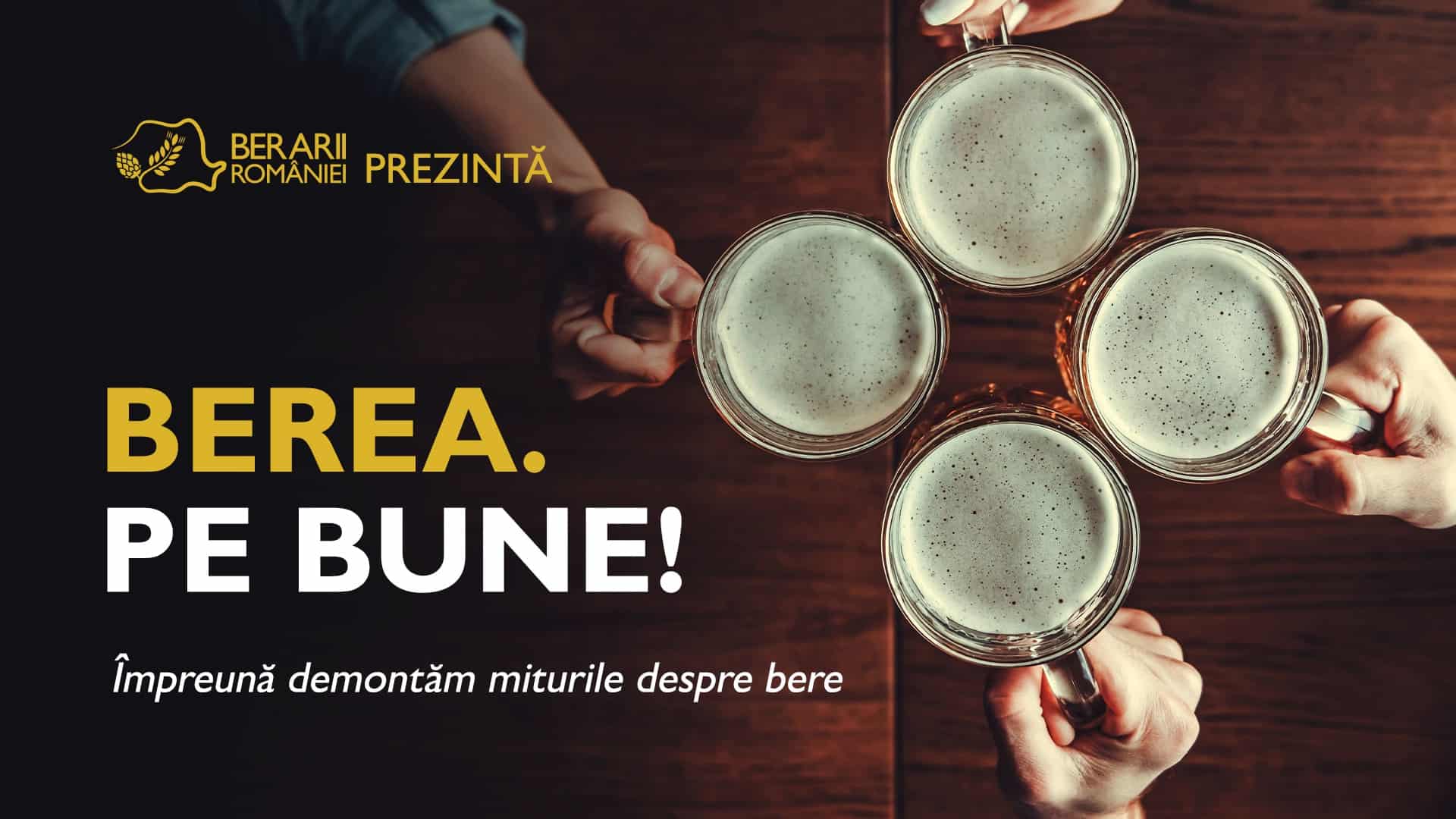 Berarii României demontează miturile despre bere! #BerePeBune