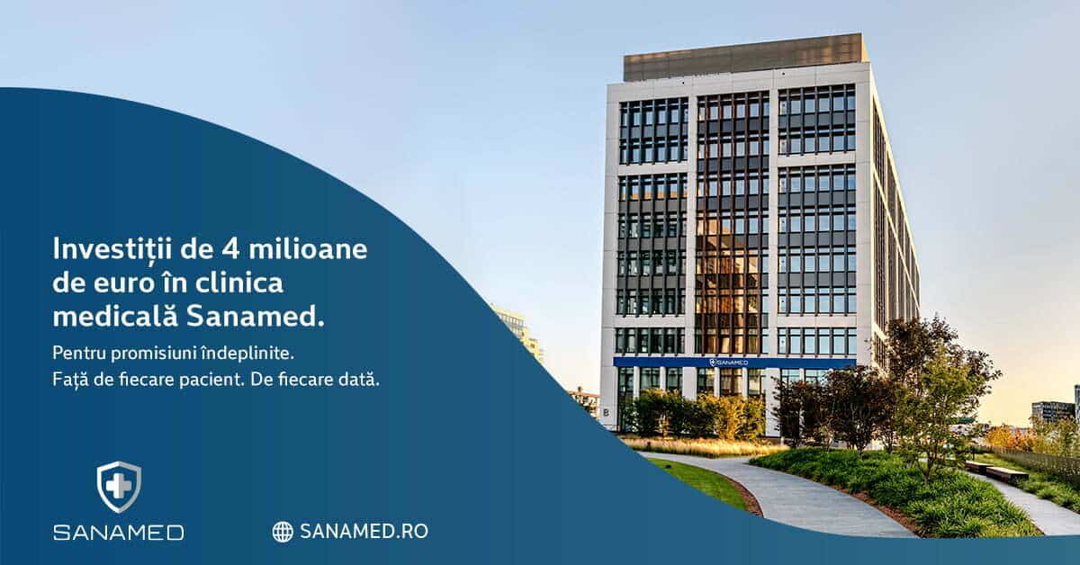 Clinica Medicală Sanamed București – o investiție de 4 milioane de euro