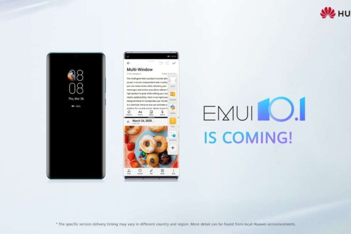 EMUI 10.1 is coming