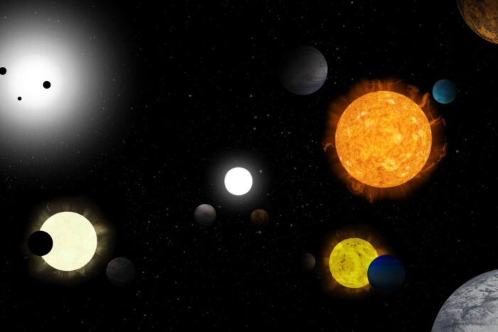 Exoplanet imaginarium pillars