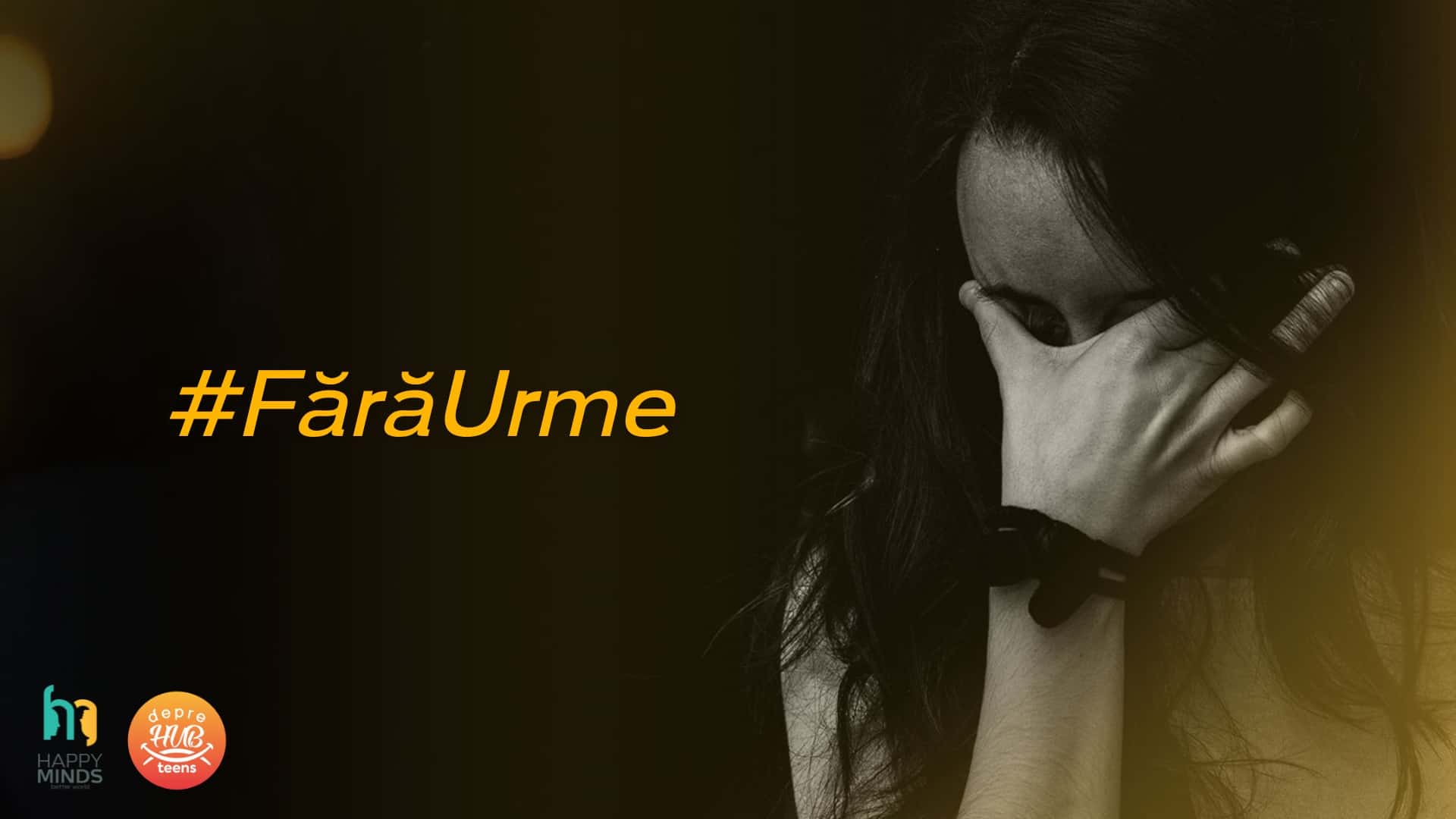 #FărăUrme, campania de strângere de fonduri lansată de Asociația Happy Minds pentru prevenția suicidului la copii și adolescenți