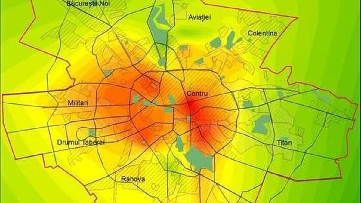 De ce este mai cald în centrul oraşului și care sunt soluțiile diminuării temperaturii? Fenomenul de insula de caldura in municipiul Bucuresti in perioada august noiembrie Q640