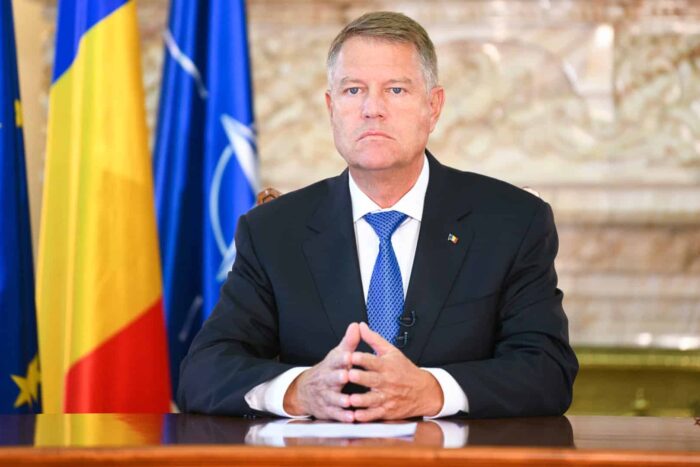 Klaus Iohannis discurs la masa