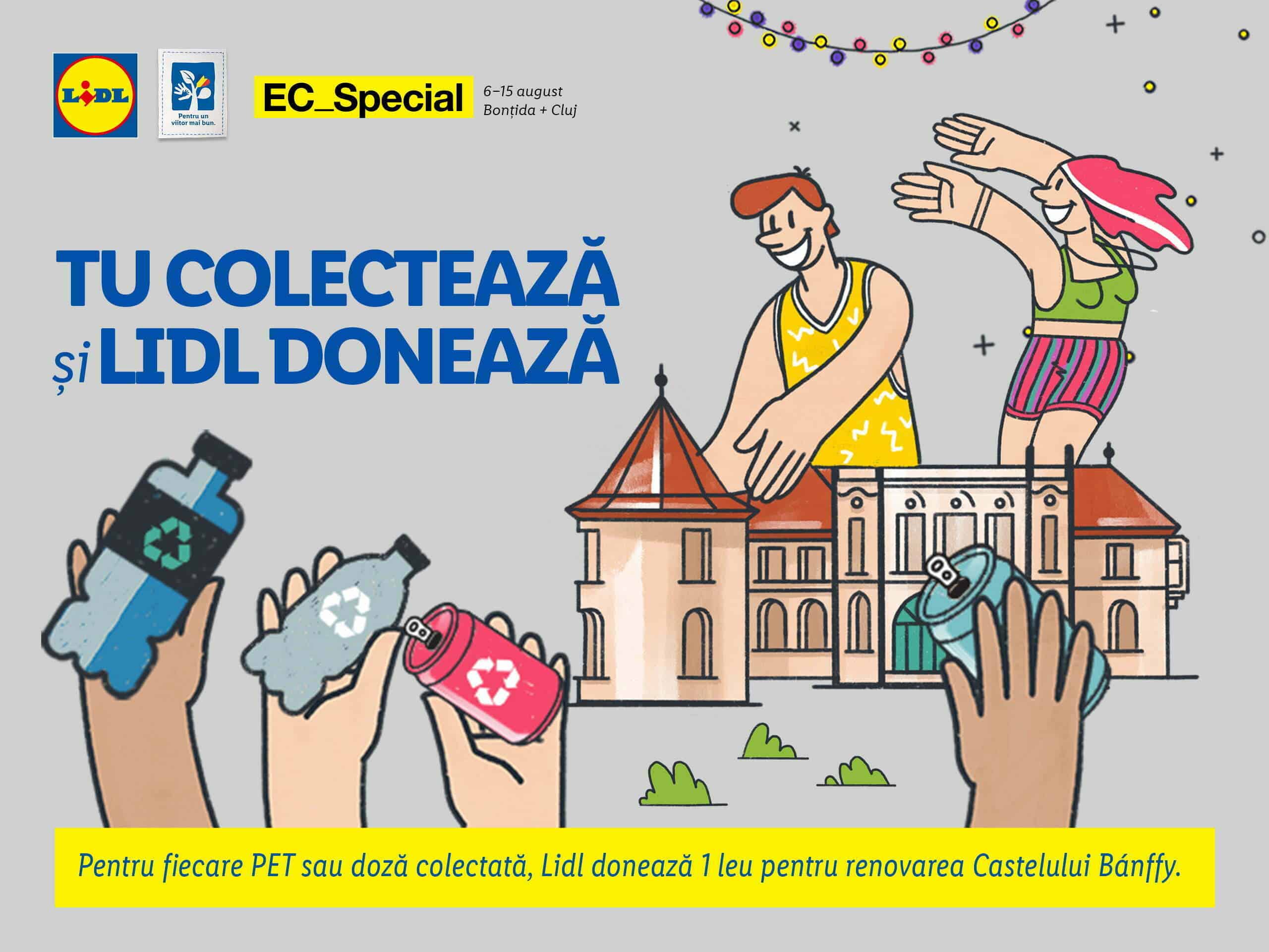 Lidl România investește în renovarea castelului Bánffy din Bonțida, cu ajutorul participanților la EC_Special