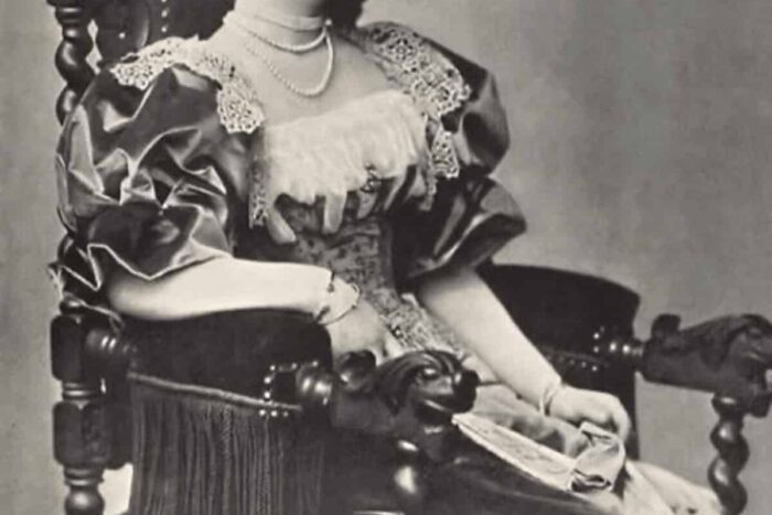 Regina Maria 1893 prima fotografie facuta in Romania