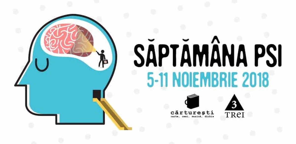 Despre traumă, emoții, stres și mindfulness în noua ediție „Săptămâna Psi” organizată de Editura Trei la librăriile Cărturești