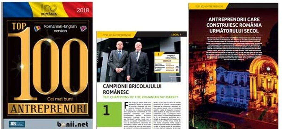 Lansare Top 100 Antreprenori, primul supliment care pune accent pe business și nu pe avere Screenshot 1