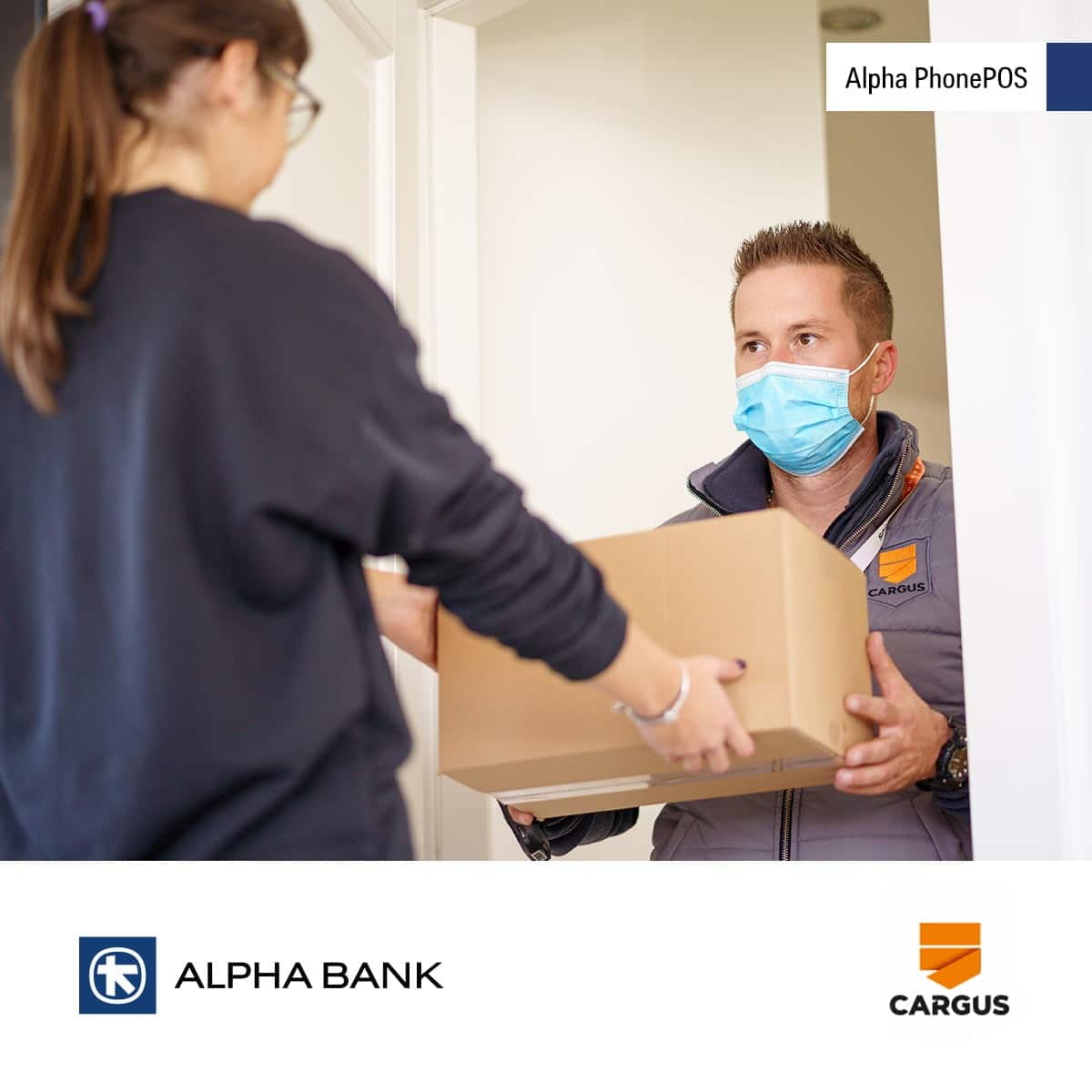 Cargus devine prima companie de curierat din România care folosește o soluție PIN on Glass – Alpha PhonePOS, furnizată de Alpha Bank Romania