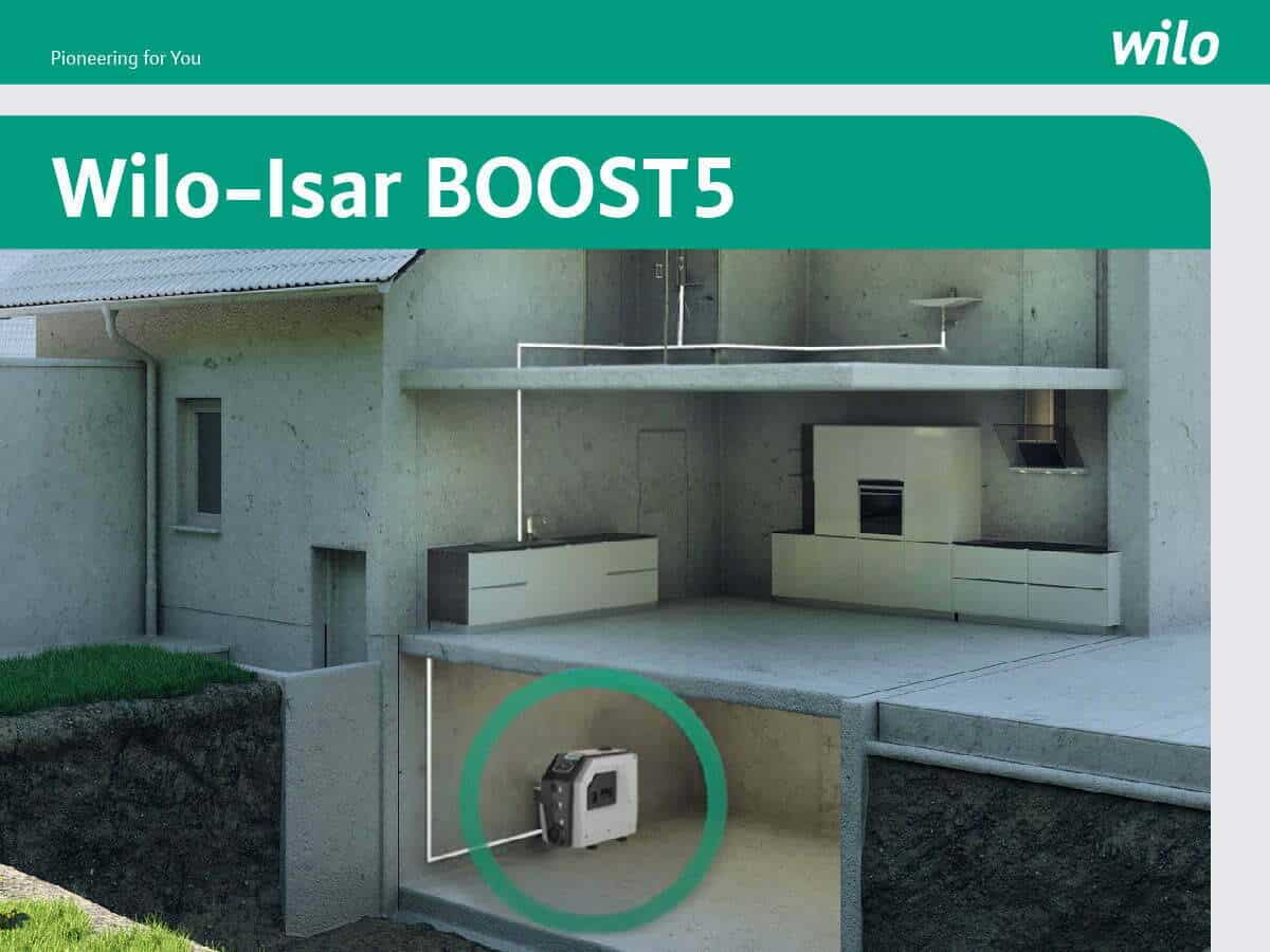 Wilo lansează modulul Isar-BOOST5, soluția eficientă și modernă pentru presiunea optimă a apei