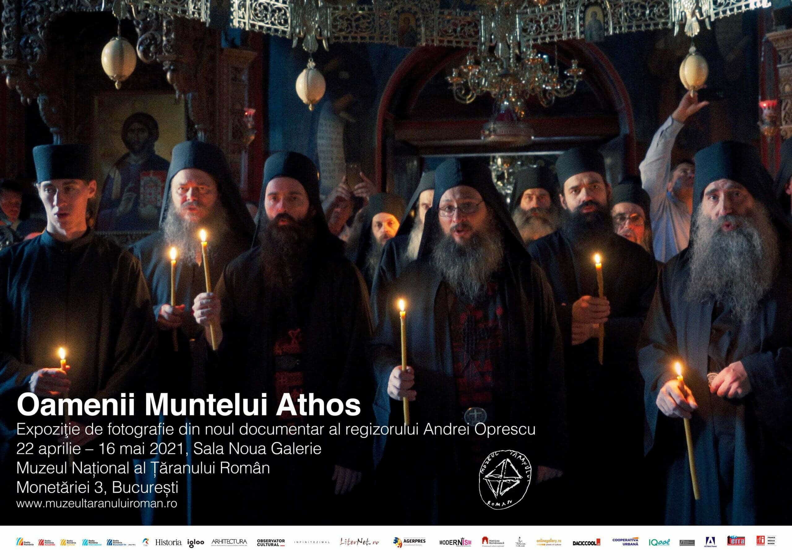Oamenii Muntelui Athos- Expoziție de fotografie din noul documentar al regizorului Andrei Oprescu despre Muntele Athos