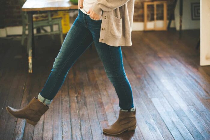 boots cardigan denim 6710