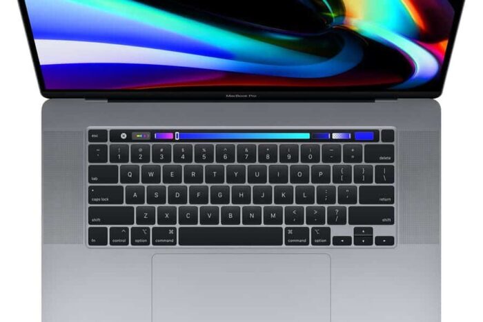 mbp16touch space select 201911