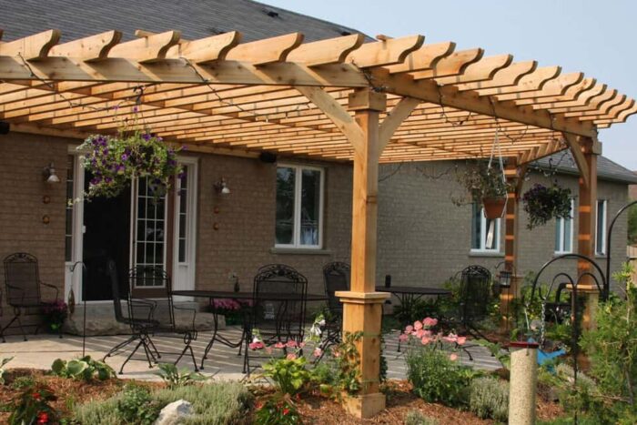 pergola terasa