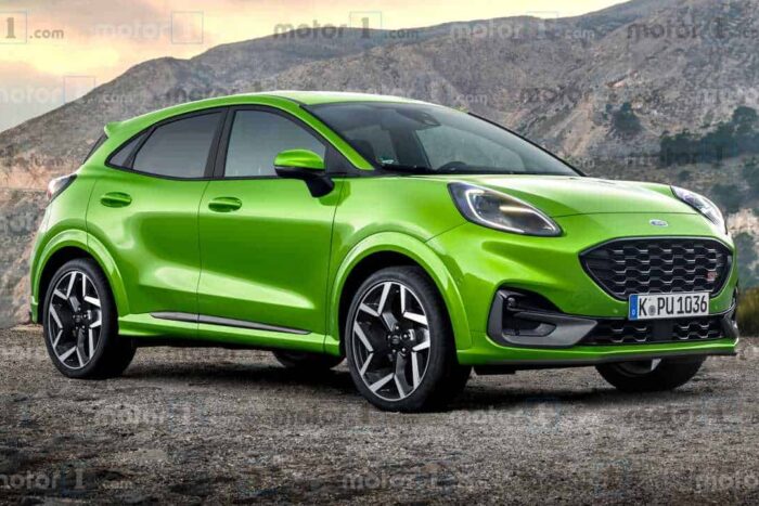 render ford puma st 2020