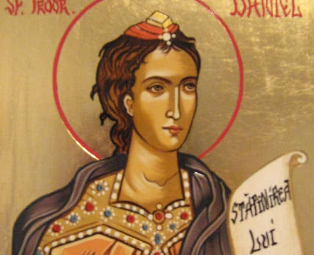Sfântul Proroc Daniel este sărbătorit în 17 decembrie de creştinii