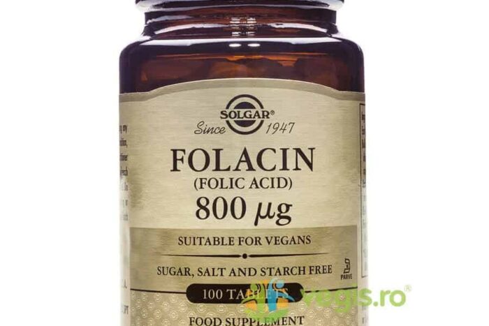 Ce Să Știi Despre Acidul Folic solgar folacin acid folic 800ug 100 caps veg 31699