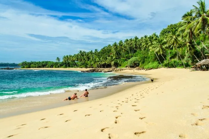 Romantic,Beach,In,Tangalle,.,Sri,Lanka