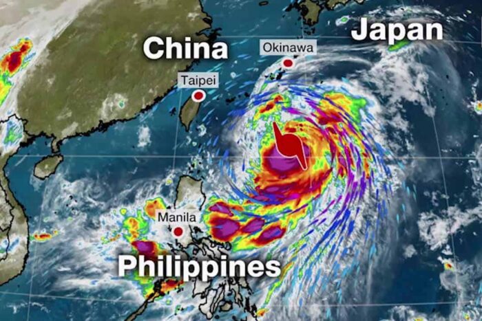 taifun japonia