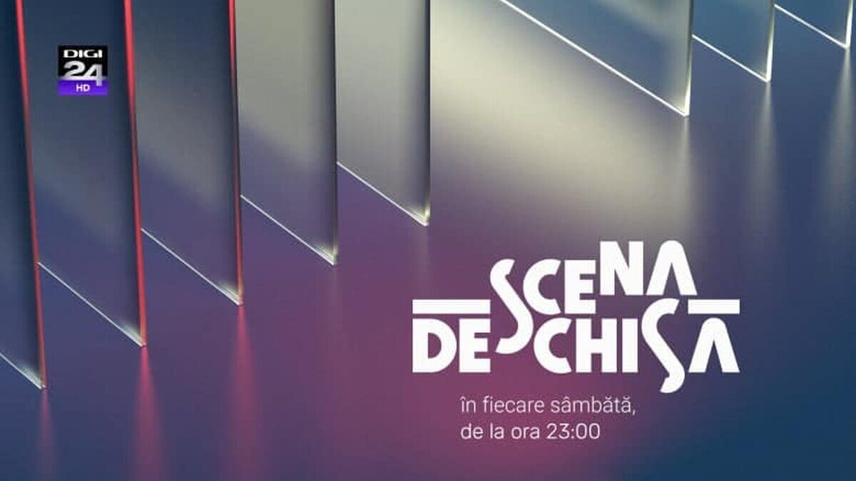 Digi24 lansează „Scenă deschisă”, singurul podcast televizat din România scena