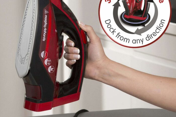 Cum funcționează fierul de călcat fără fir EasyCharge de la Morphy Richards? articol fier de calcat morphy richards