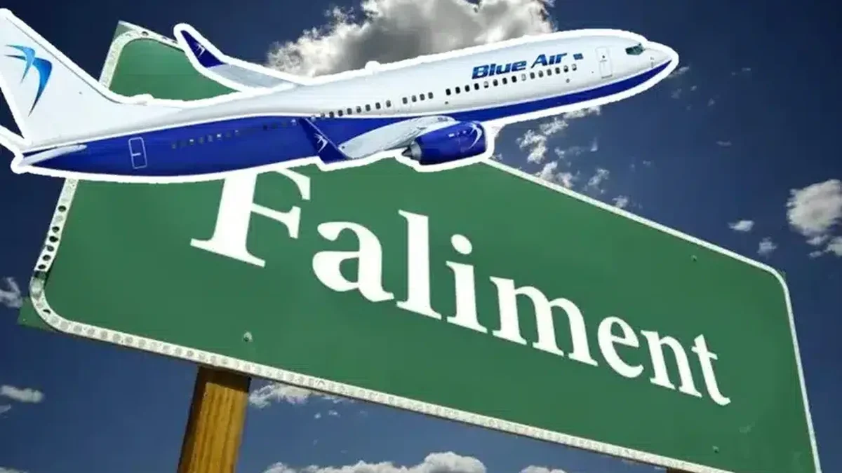 Toate cursele Blue AIR din România au fost ANULATE aerian