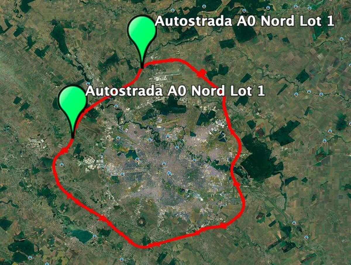 CNAIR a anunţat câştigătorul licitaţiei pentru proiectarea şi execuţia Lotului 1 al A0 Nord