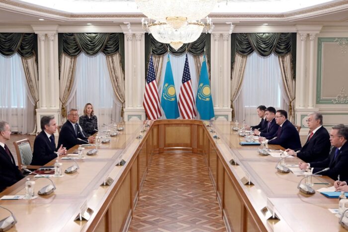 2023 02 28T065008Z 1905515416 RC26KZ90BNC3 RTRMADP 3 USA BLINKEN CENTRAL ASIA