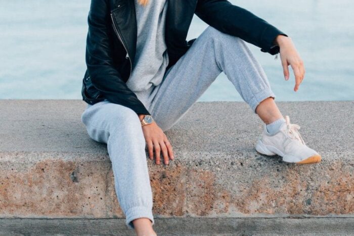 Jogger Pants Stock Photo