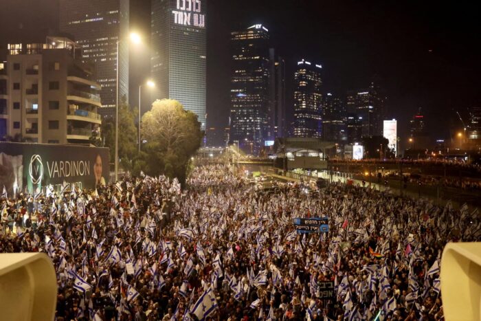 2023 03 26T201840Z 87094571 RC2W10A9NWGF RTRMADP 3 ISRAEL POLITICS JUDICIARY PROTESTS