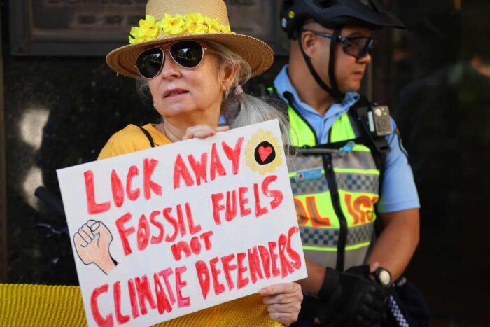 În Australia, retragerea împotriva legilor de protest sunt din ce în ce mai draconice 333A2JU highres