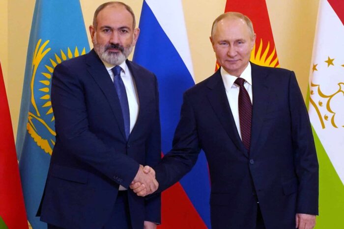 Premierul armean critic la adresa pactului de securitate dominat de Rusia AP22360527017343