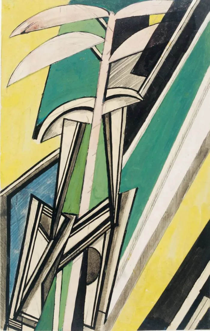 Fără titlu, c1915, de Helen Saunders