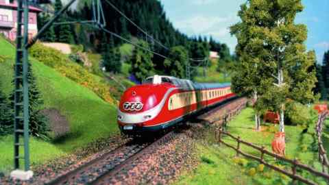 Poveștile din spatele marilor gări ale lumii Un tren Trans-Europe Express la Miniatur Wunderland Hamburg