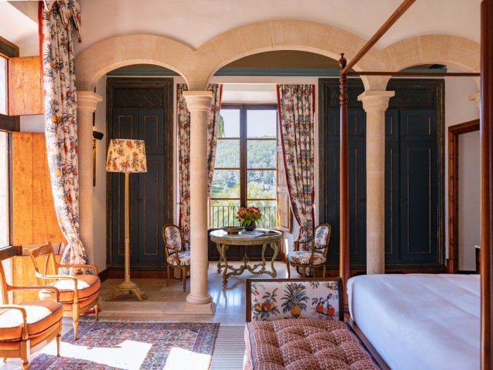 În interiorul Grand Suite Maria de Napoles a hotelului