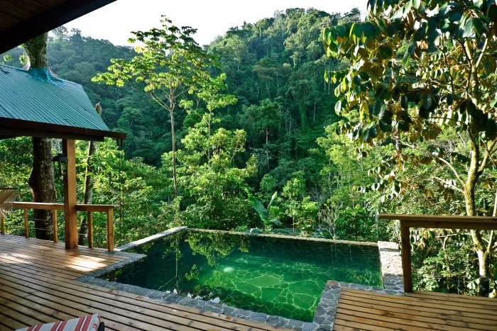 Cabana Pacuare în provincia Limón, Costa Rica