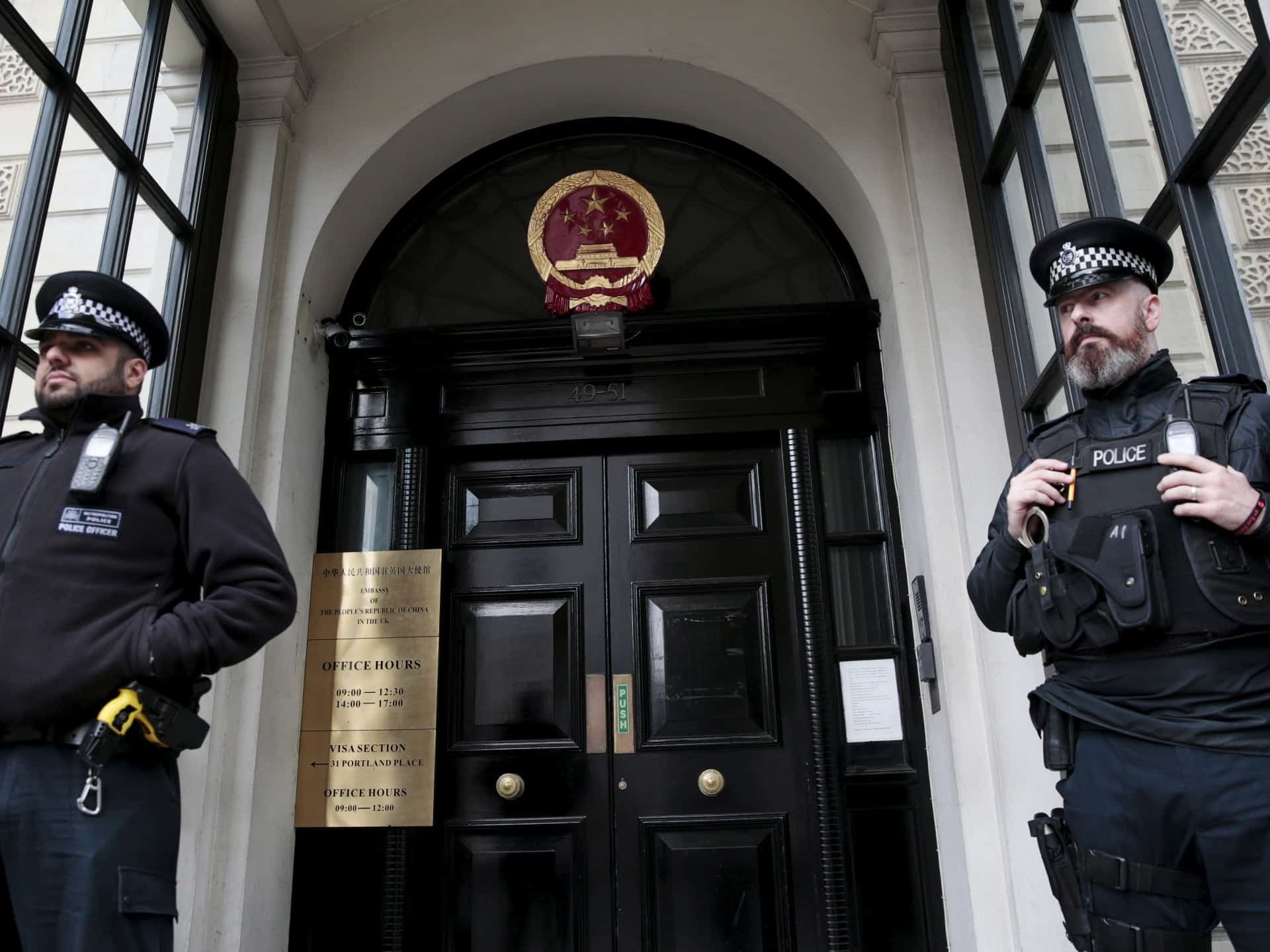 Marea Britanie avertizează China împotriva intimidării cetățenilor străini în Marea Britanie