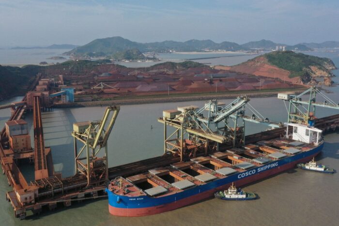 2023 01 13T045111Z 298992628 RC2FPY91PY43 RTRMADP 3 CHINA ECONOMY TRADE IRONORE