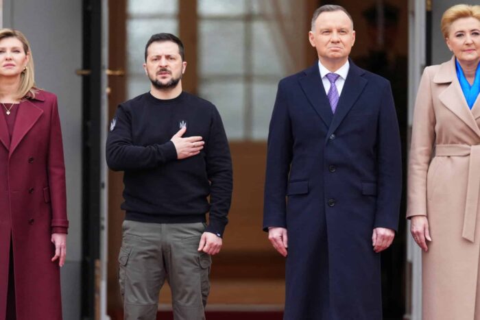 2023 04 05T105437Z 225937570 RC2880AXPJIY RTRMADP 3 UKRAINE CRISIS POLAND ZELENSKIY