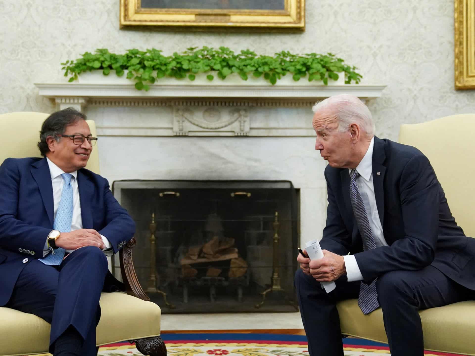 Președintele columbian Petro se întâlnește cu Biden la Washington DC