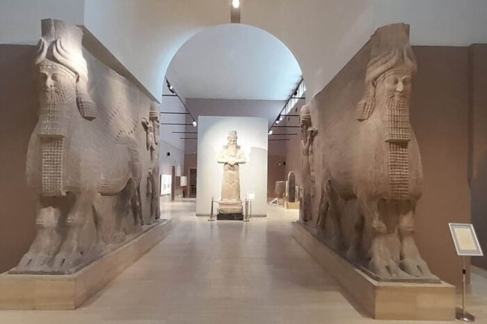 في المتحف العراقي، من الحقبة البابلية