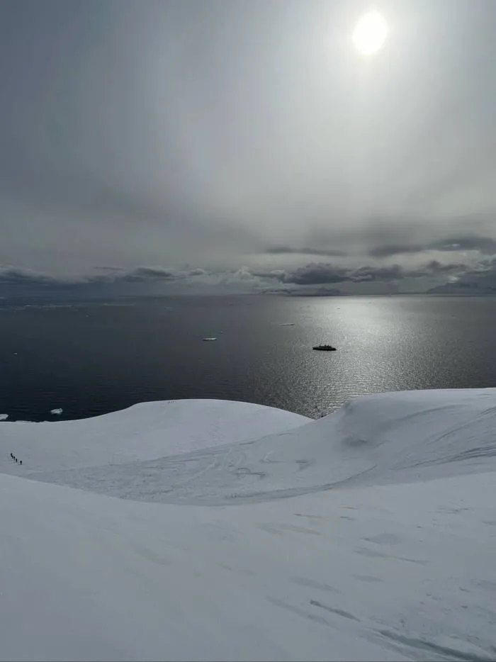 O vedere la Oceanul de Sud