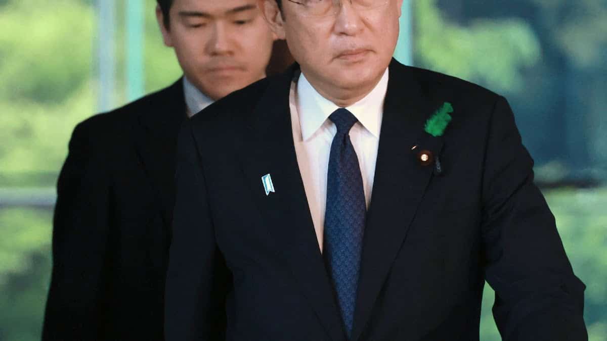 Kishida din Japonia îl concediază pe fiul ca asistent pentru „comportament nepotrivit” 33GH42T highres 1685411822