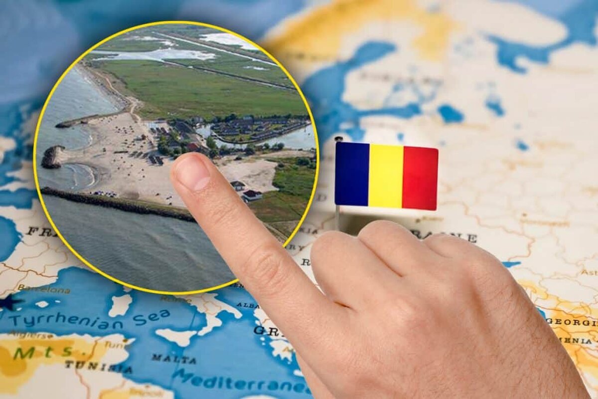 Locul din România unde Dunărea se întâlnește cu marea și cerul