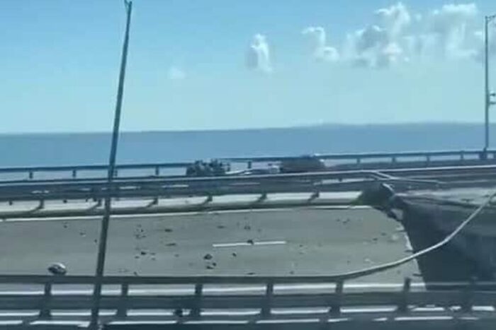 Prima reactie a Ucrainei dupa exploziile care au avariat Podul