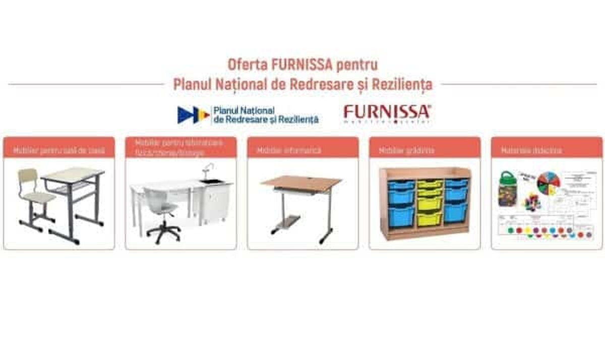 Compania Furnissa: „Prin PNRR contribuim la modernizarea educaţiei din România”