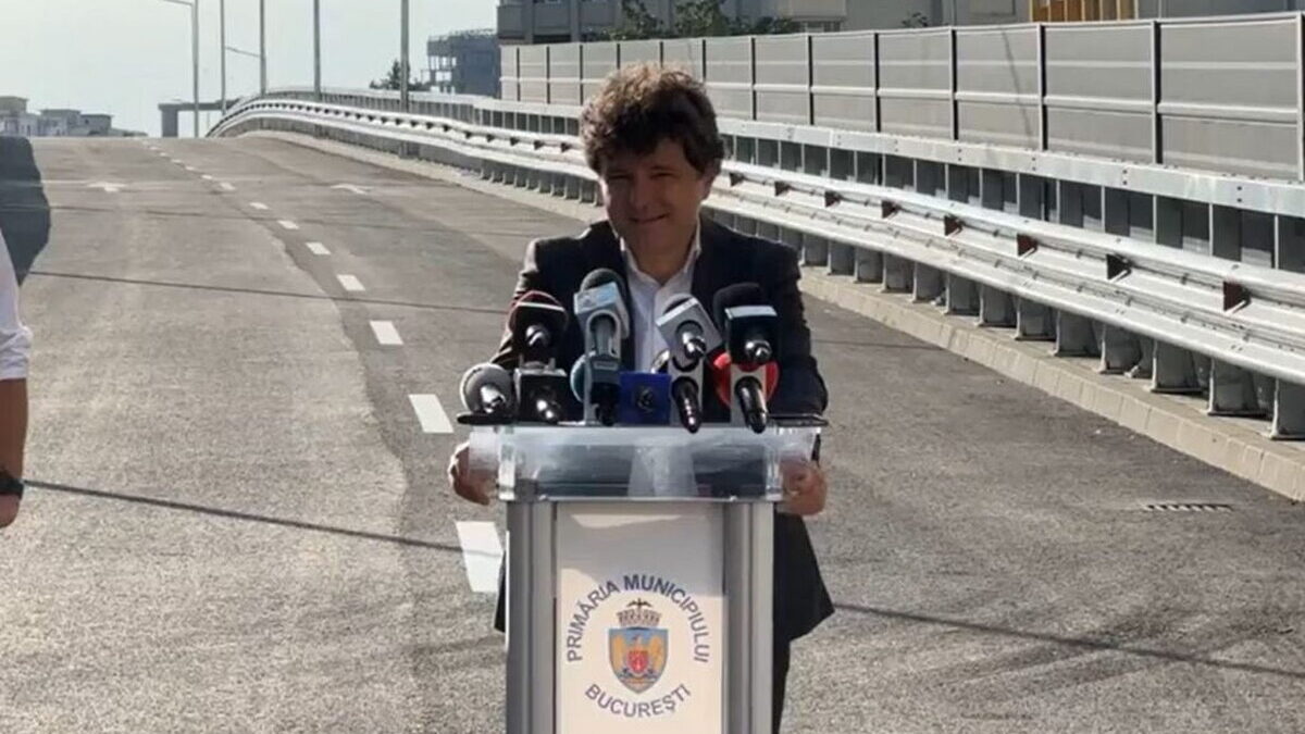 Pasajul rutier Doamna Ghica a fost inaugurat astazi dupa o