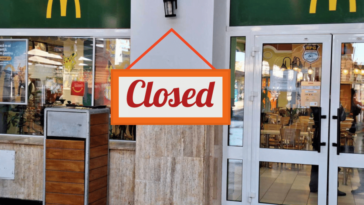 ANPC a închis restaurantul McDonald's din Gara de Nord din Bucureşti ANPC a inchis restaurantul McDonalds din Gara de Nord Bucuresti